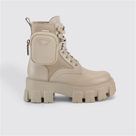 beige PRADA Women Low boots 